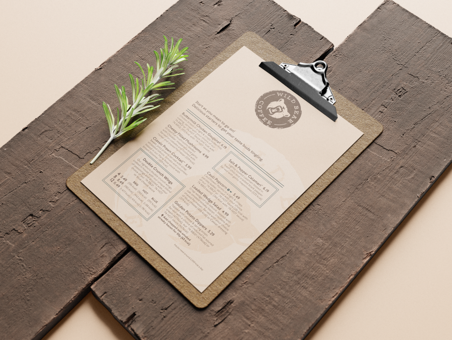 Menu Design