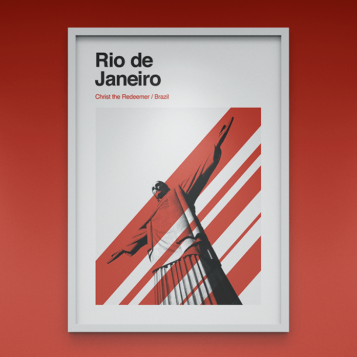 World Landmark Poster Series