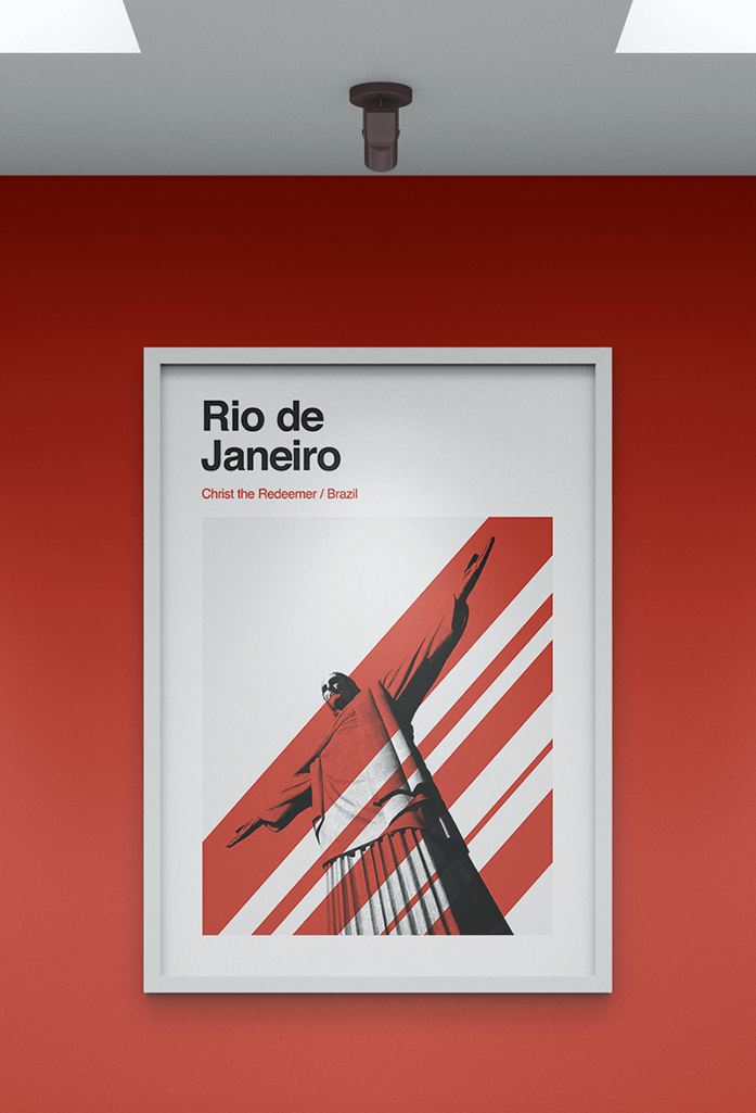 Christ the Redemeer Rio Poster