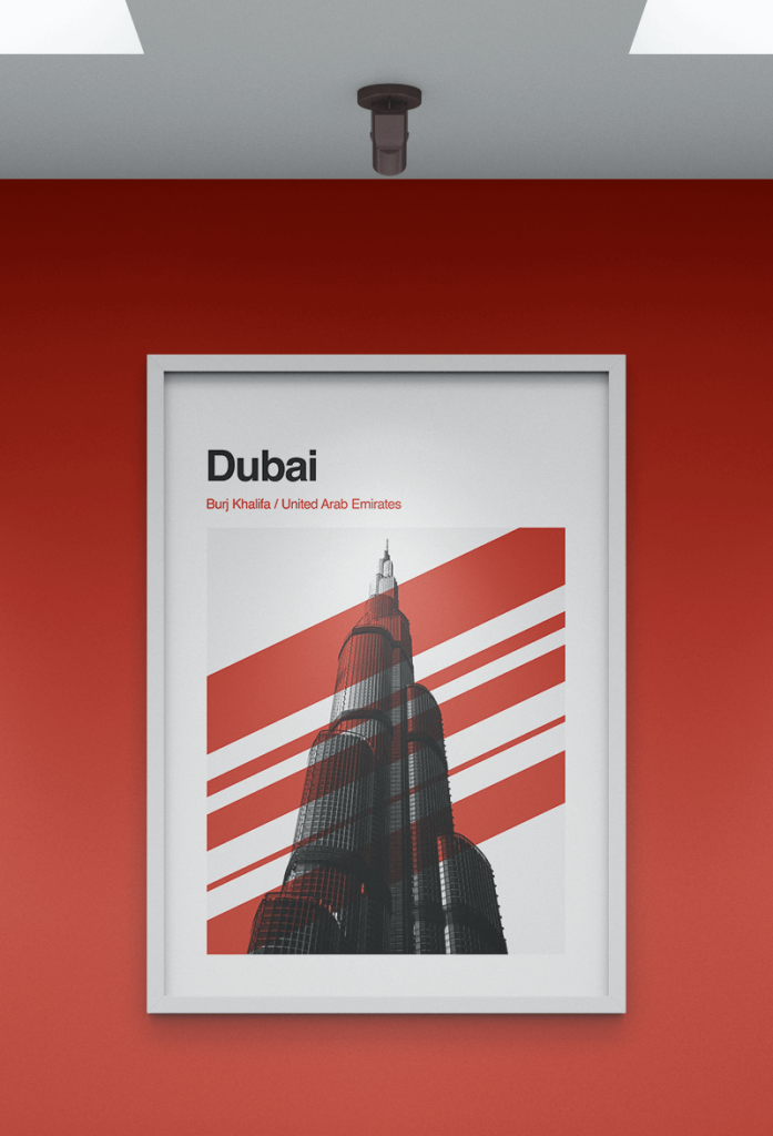 Burj Khalifa Poster