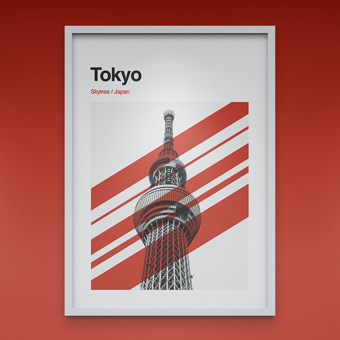 Tokyo Skytree Tower Poster