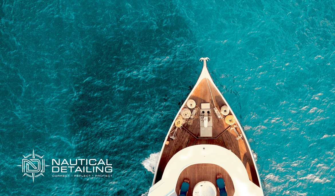 Custom nautical logo design with maritime elements
